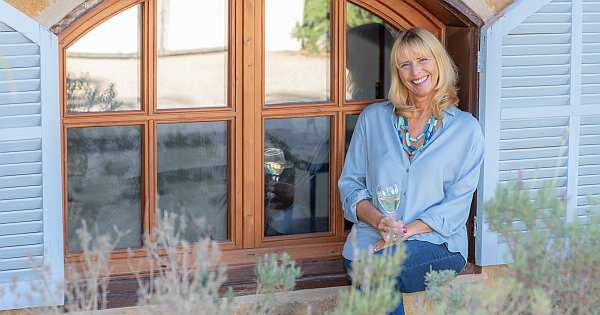 Kristina Schmidt seit 1999 in der Toskana